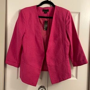 Fuschia pink women’s blazer. New!